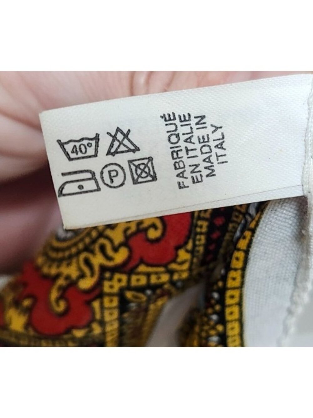 Vintage Roma Italy Scenic Square Scarf Made In Italy 100% Polyester Travel Print - Picture 6 of 9